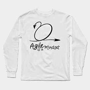 Agile is a mindset V2 Long Sleeve T-Shirt